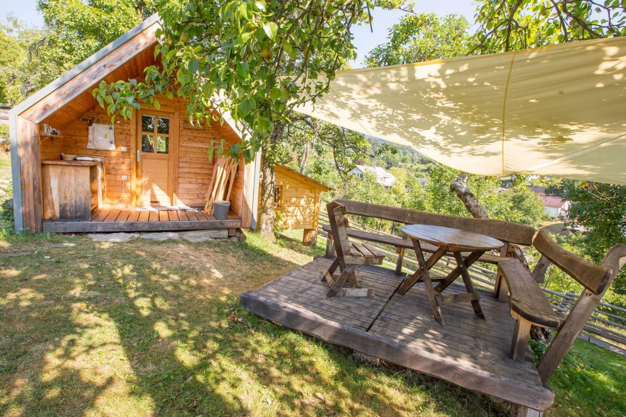 Tržič Glamping Organic Farm Slibarヴィラ エクステリア 写真